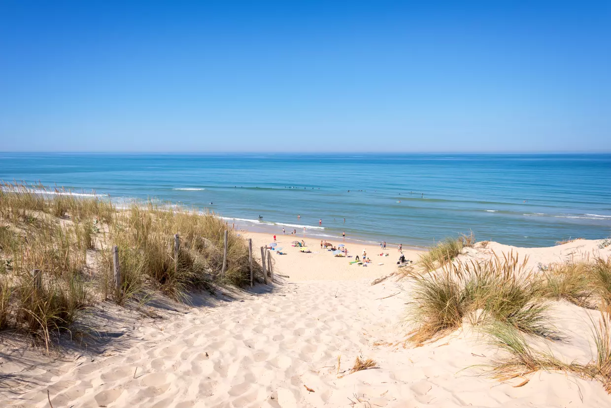 Les Plages de Lacanau – Un Paradis de la Nature 2 alt="Plage de Lacanau"