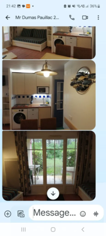 alt="Appartement dans Résidence avec Piscine – Salon lumineux"