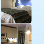 Chambre avec lit 140cm