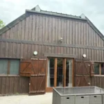 Vue extérieure de la maison