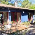 Jardin avec accès direct au lac